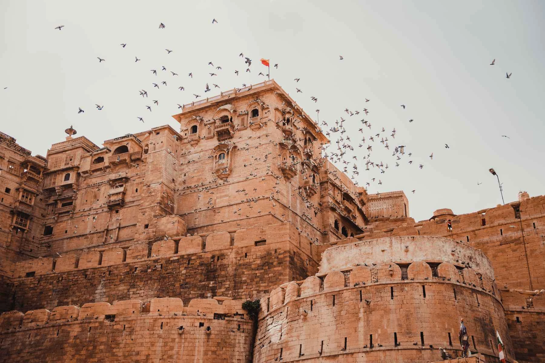 Jaisalmer Fort rising over the city